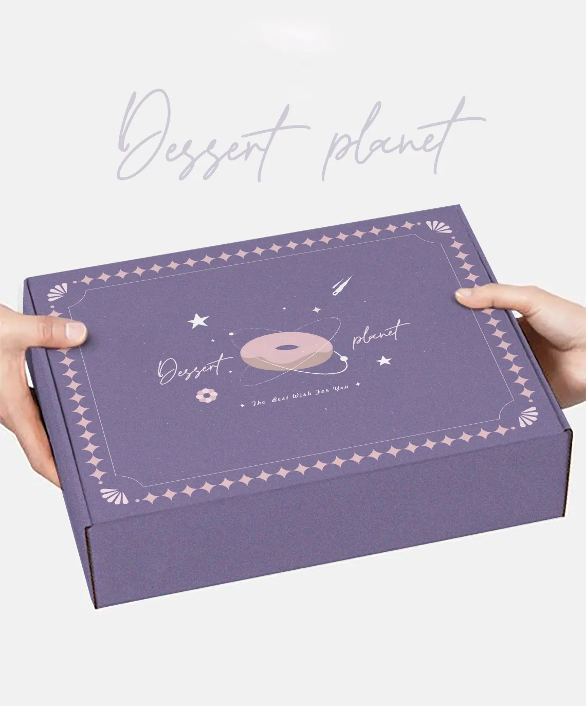 Dessert planet｜甜甜圈外帶盒包裝設計